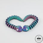 Flexi Baby Snake printare 3D - imagine principală, figură articulată compactă pentru birou și colecție