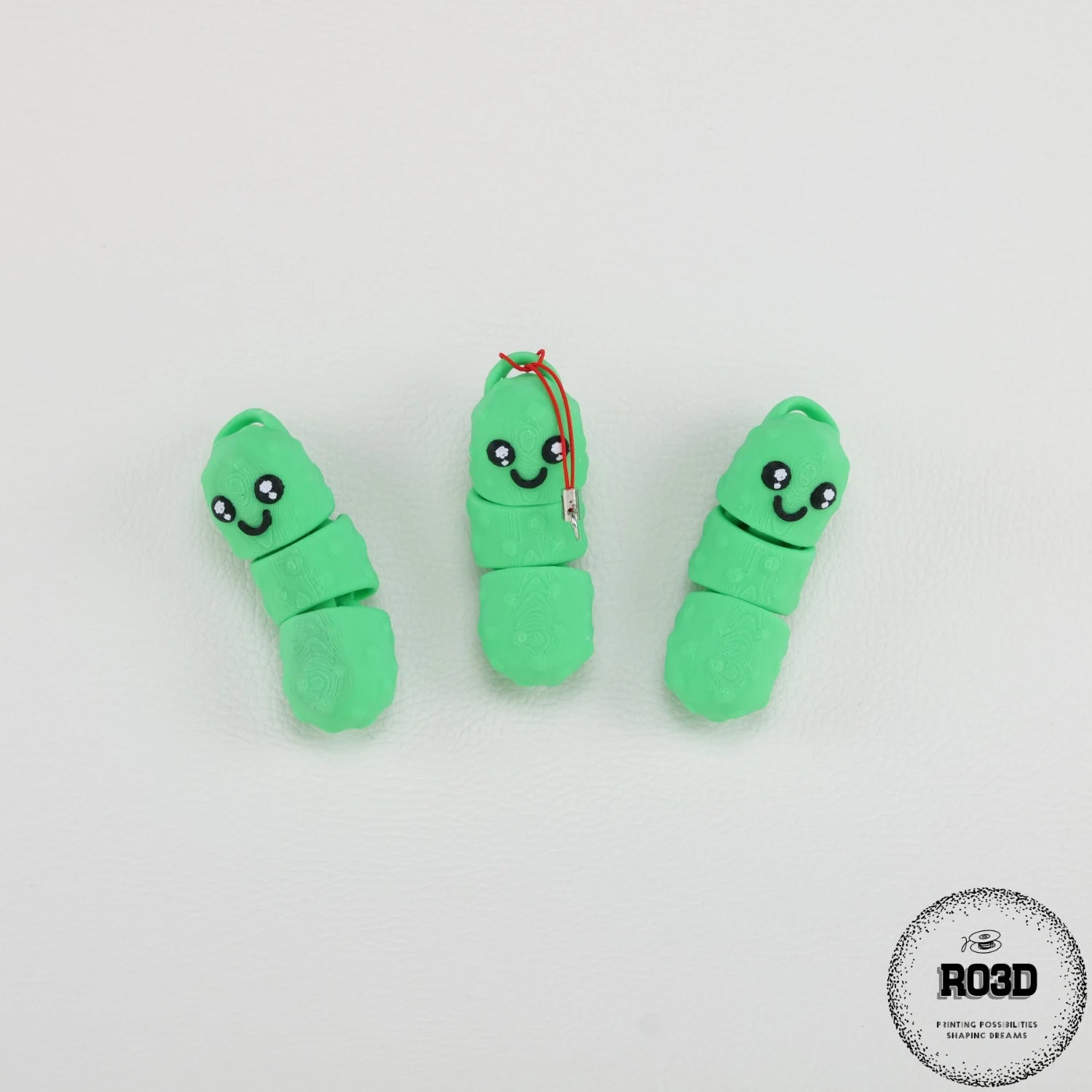 Flexi Vegetables - Legume Articulate 3D Colorate cu Breloc