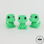Crocodil crochet 3D - vedere frontală design tricotat cute premium