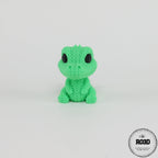 Crocodil crochet Knitted - vedere completă design tricotat adorabil RO3D