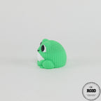 Knitted Frog croșetată - vedere completă design tricotat decorațiune printată 3D România