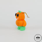 Pumpkin-Man articulat - vedere laterală design Halloween interactiv