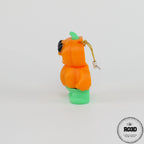 Breloc Halloween Pumpkin-Man - detaliu mișcare articulații și posturi