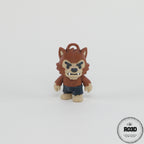 Flexi Wolfman figurină 3D - vedere laterală profil dreapta detalii monstru