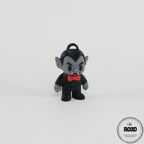 Flexi Vampire figurină 3D - vedere laterală profil stânga corp articulat