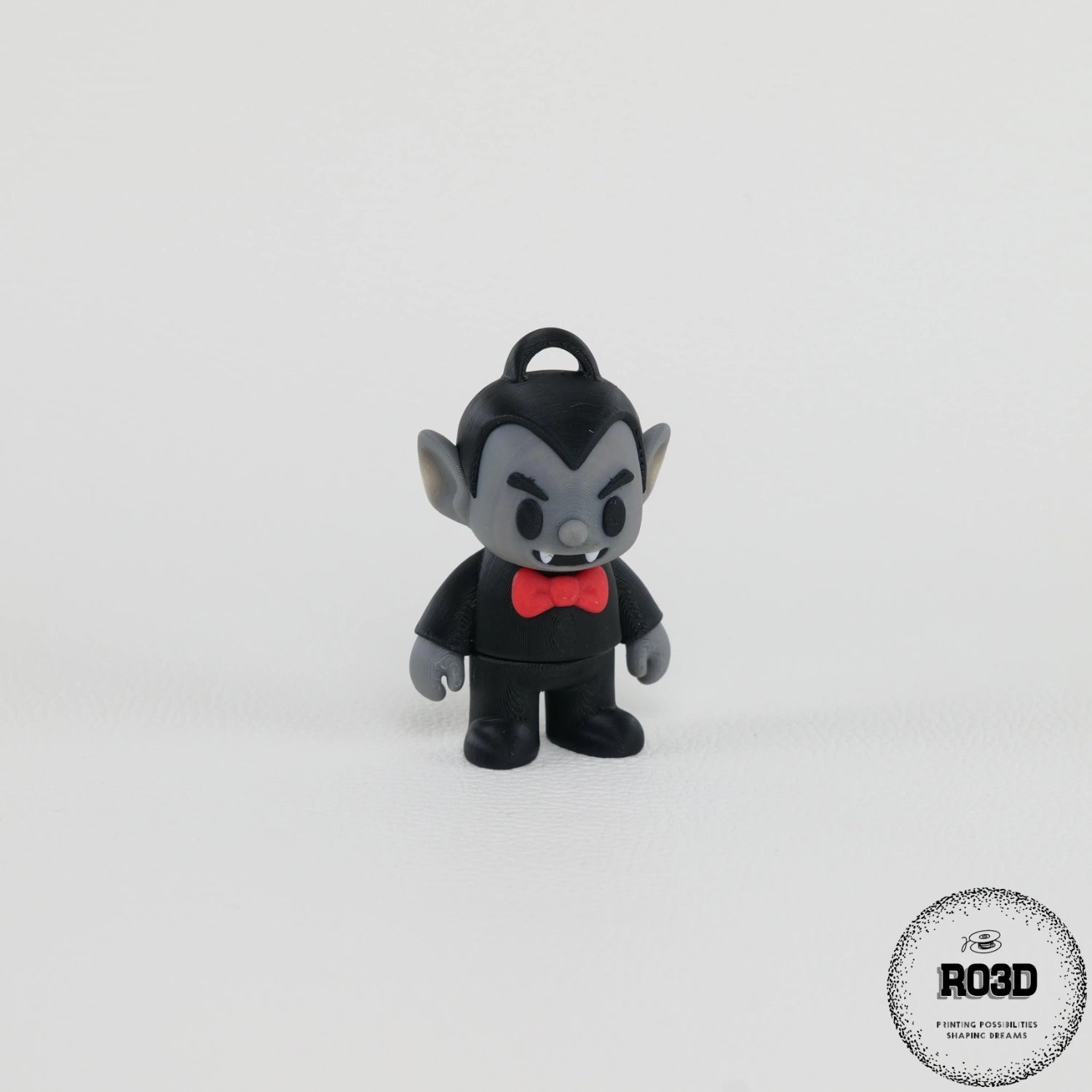 Flexi Vampire figurină 3D - vedere laterală profil stânga corp articulat