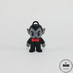 Flexi Vampire figurină 3D - vedere laterală profil dreapta detalii gotice