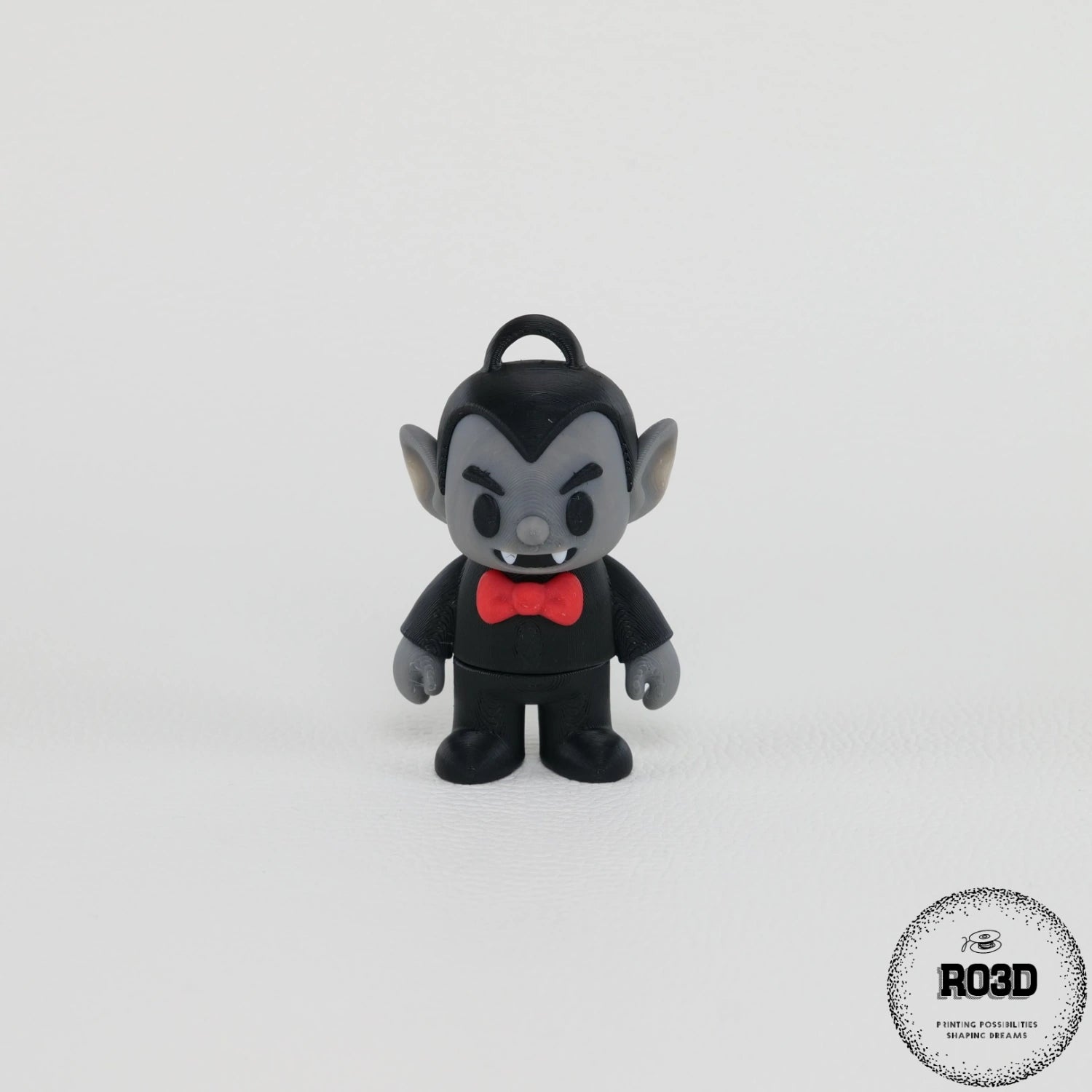 Flexi Vampire figurină 3D - vedere laterală profil dreapta detalii gotice