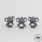 Flexi Koala - Koala Articulat 3D Adorabil cu Breloc Keychain, vedere de ansamblu cu toate trăsăturile distinctive și breloc funcțional