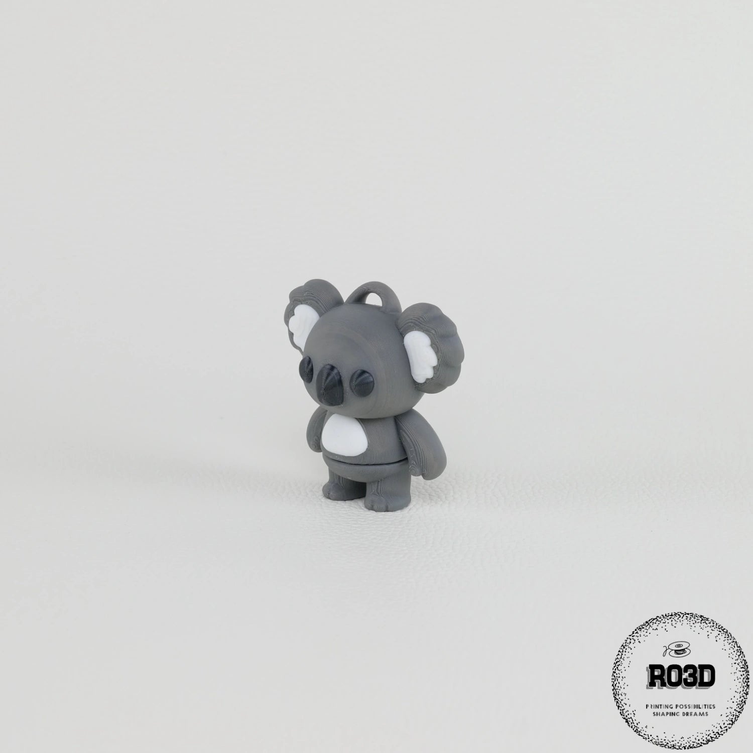 Flexi Koala - Koala Articulat 3D Adorabil cu Breloc, vedere perspectivă cu membre articulate și gheare distinctive