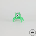Alien Squid Spinner - Fidget Spinner 3D Print, vedere perspectivă cu mecanismul spinner și tentacule articulate