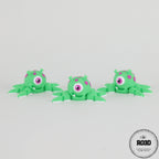 Alien Squid Spinner - Fidget Spinner 3D Print Alien Squid, vedere close-up cu detalii futuriste și texturi alien