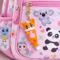 Cute Articulated Hanging Fox - Vulpe Articulată 3D Atârnată cu Breloc Keychain, vedere principală cu poziție atârnare adorabilă și expresie jucăușă