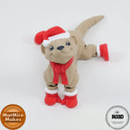 Winter Ferret - Dihor de Iarnă Articulat 3D, vedere completă cu toate trăsăturile anatomice distinctive