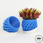 Ghiveci Inova - Ghiveci 3D Geometric Modern, vedere completă cu toate detaliile geometrice inovatoare