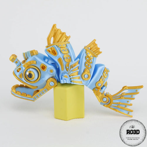 Cyber Fish - Pește Cyber Articulat 3D Futuristic
