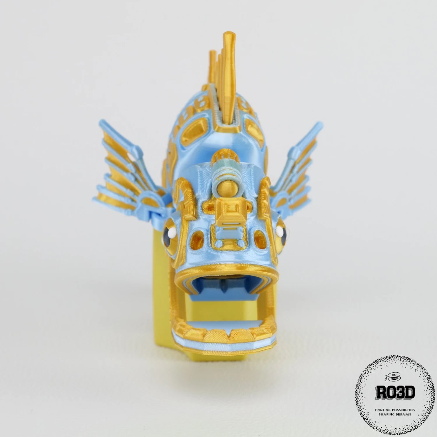 Cyber Fish - Pește Cyber Articulat 3D Futuristic