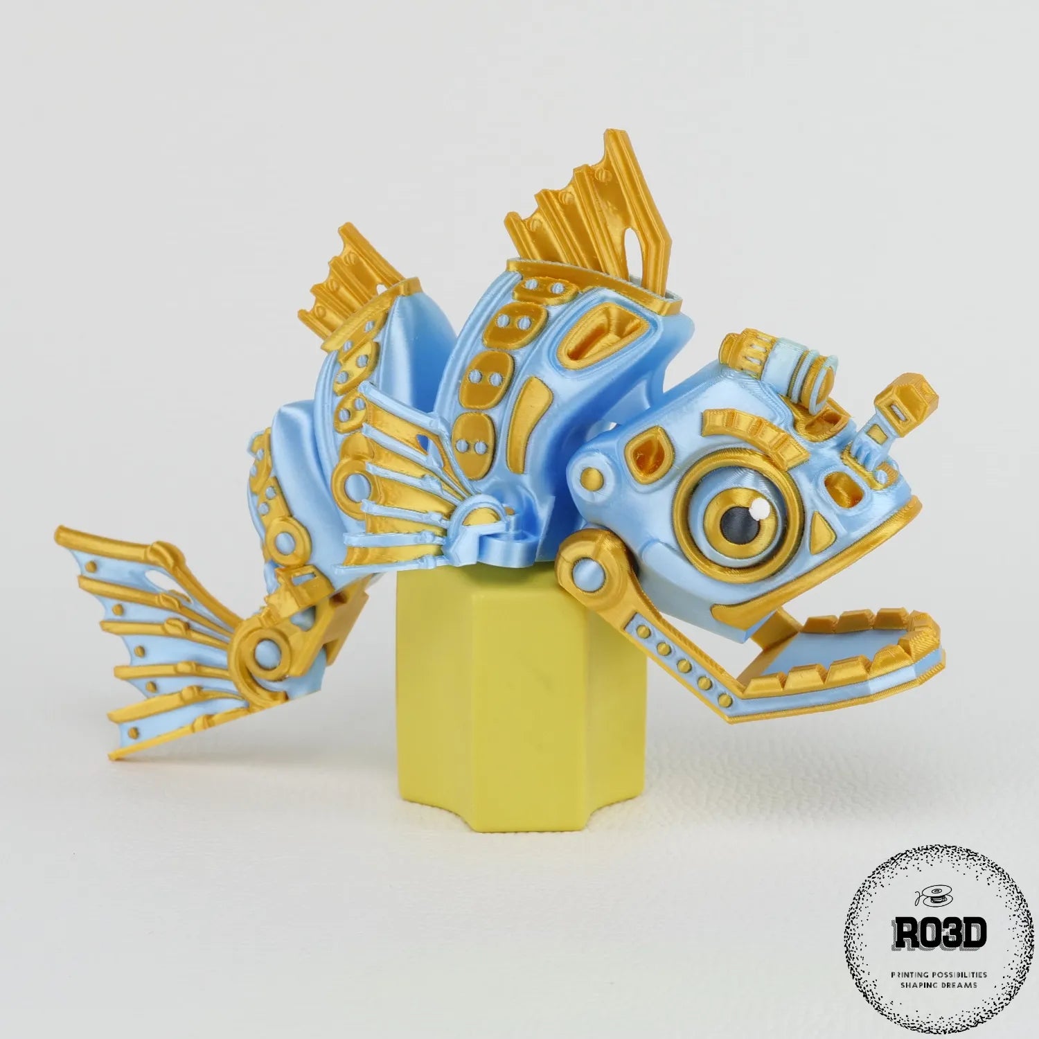 Cyber Fish - Pește Cyber Articulat 3D Futuristic
