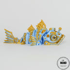 Cyber Fish - Pește Cyber Articulat 3D Futuristic