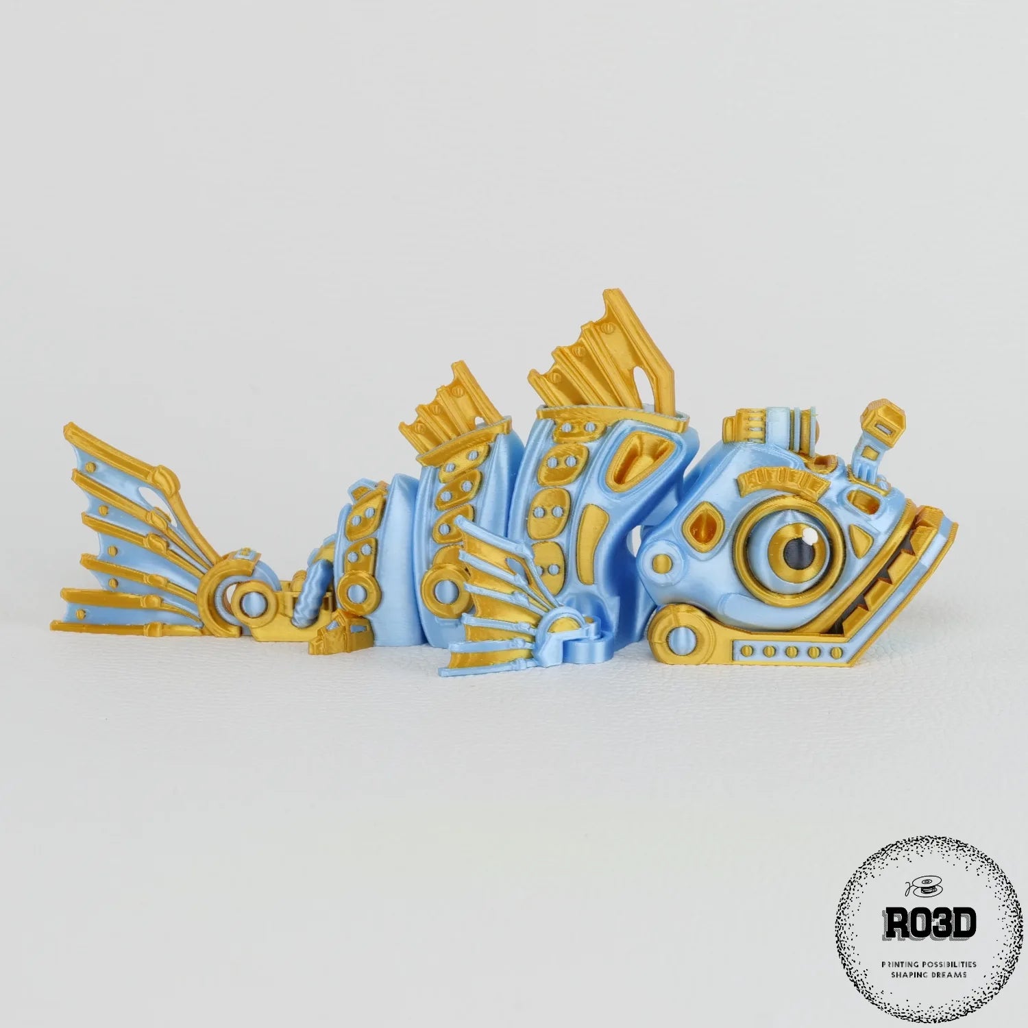 Cyber Fish - Pește Cyber Articulat 3D Futuristic