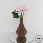 Vaza Inflect - Vază 3D Geometric Modern Design Inflect, vedere alternativă cu linii curbe elegante