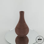 Vaza Inflect - Vază 3D Geometric Modern Design Inflect, vedere finală cu toate detaliile decorative