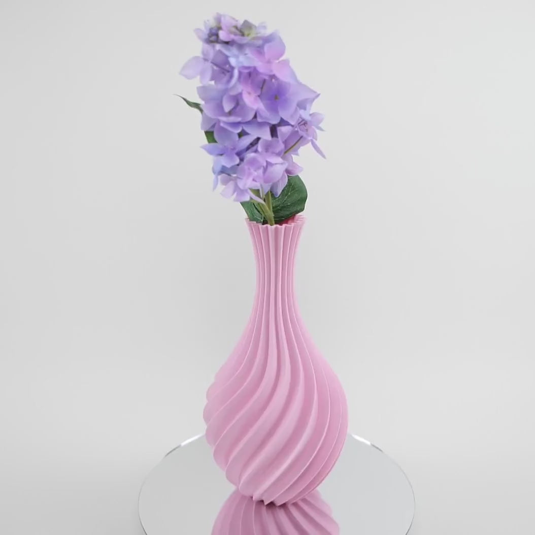 Vorticia - Vază Decorativă 3D Geometric Modern Design Vorticia