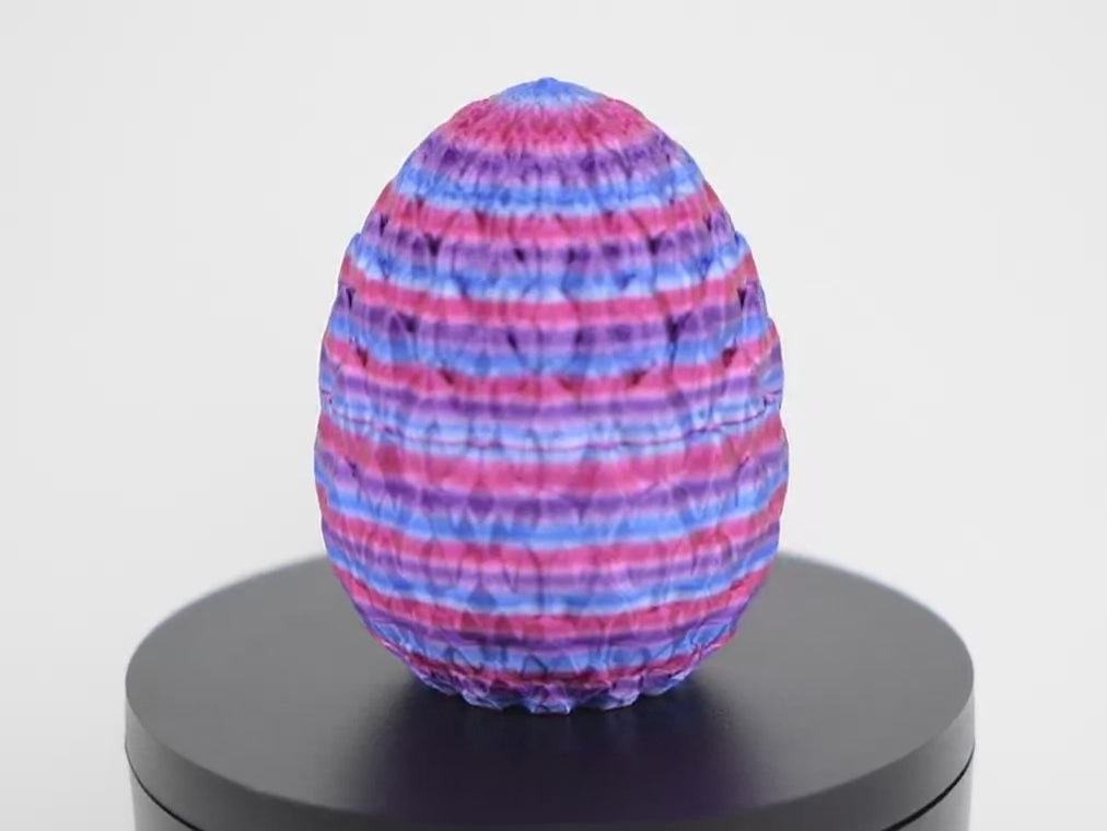 Dragon Egg 9.5cm - Ou de Dragon 3D, demonstrație variantă verde smarald cu textură reptiliană detaliată