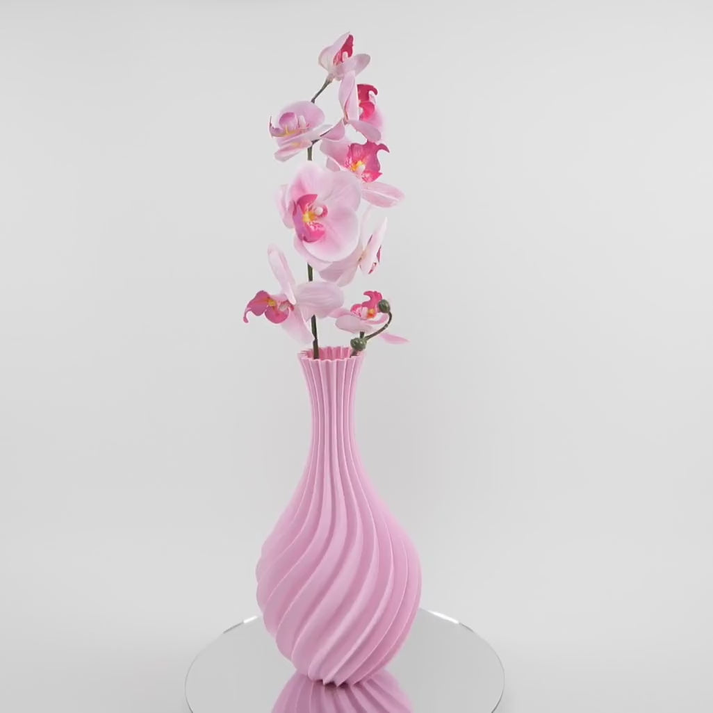 Vorticia - Vază Decorativă 3D Geometric Modern Design Vorticia