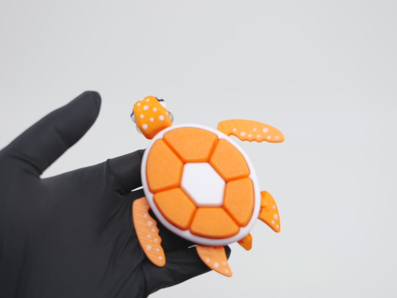 Sea Turtle Clicker - Broască Țestoasă 3D Fidget Anti-Stress cu Mecanism Click
