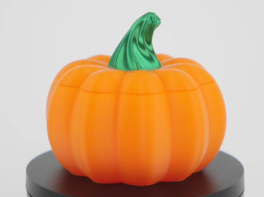 Pumpkin Bowl bol dovleac 3D - demonstrație design Halloween decorativ, detalii sculptate și funcționalitate recipient
