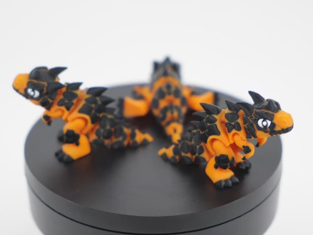 T-Rex Articulated Dinosaur articulat 3D - demonstrație mișcare fluidă, articulații flexibile și design dinozaur realist în acțiune