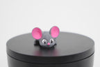 Flexi Cute Mouse șoricel articulat 3D - demonstrație mișcare articulații flexibile, șoricel kawaii cu urechi roz în acțiune